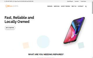 Cellcore Repair website