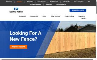 Dakota Fence website