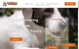 Gourmet Doggie Diner website