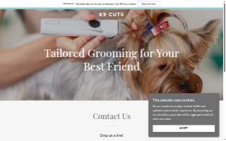 K-9 Cuts website