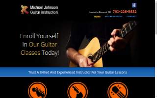 Michael Johnson Guitar Instruction website