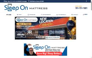 Sleep On Mattress website