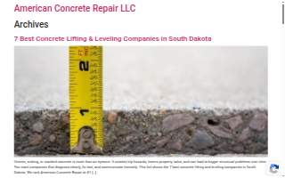 American Concrete Repair LLC of Dickinson website