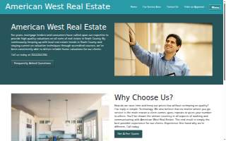 American West Real Estate website
