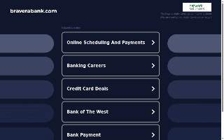 Bravera Bank of Dickinson website