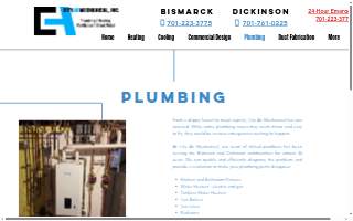 City Air Mechanical website