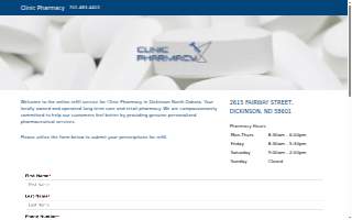 Clinic Pharmacy website