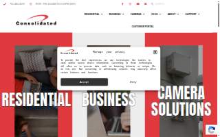 Consolidated Telcom website