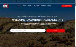 Continental Real Estate website