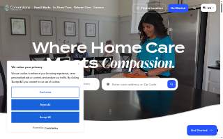 Cornerstone Caregiving of Newport website