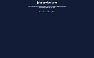 Job Service website