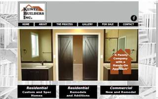 Kuntz Builders Inc. website