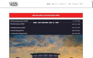 Moe's Smoke Shop of Dickinson website
