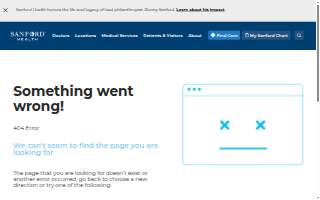 Sanford Health Dickinson Walk-in Clinic website