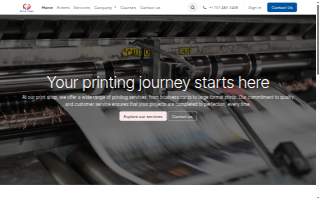 Service Printers website
