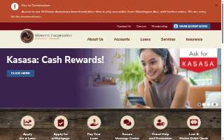 Western Cooperative Credit Union of Dickinson website