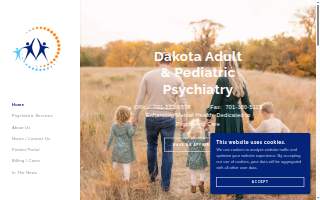 Dakota Adult & Pediatric Psychiatry, PC of Fargo website