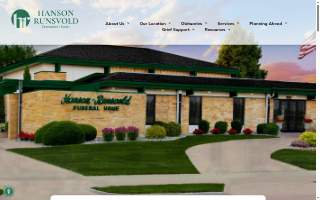 Hanson-Runsvold Funeral Home website