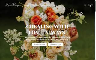 Love Always Floral website