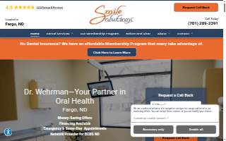 Smile Solutions website