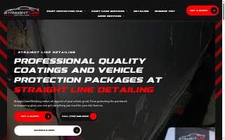 Straight Line Detailing of Fargo website