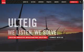 Ulteig website