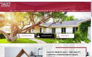 Valley Mortgage Inc of Fargo website