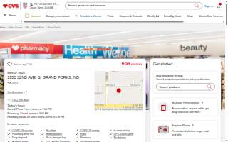 CVS website
