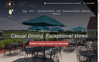 Eagles Crest Grill website