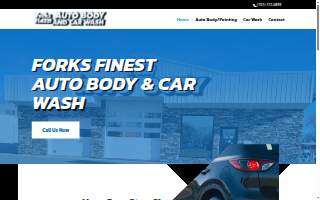 Forks Finest Auto Body website