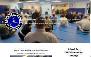 Grand Forks Brazilian Jiu-jitsu Academy website