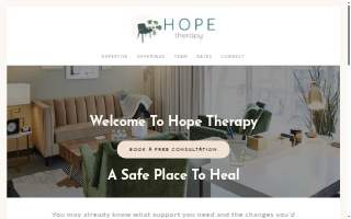 Hope Therapy website