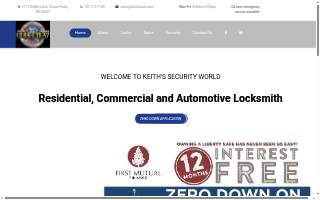 Keiths Security World website
