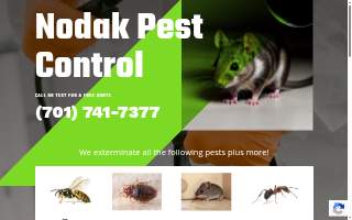Nodak Pest Control website