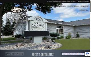 Norman Funeral Home-Gregory J. Norman Funeral Chapel website
