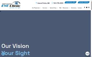 North Dakota Eye Clinic website