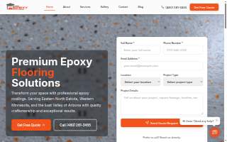 Pro Epoxy Coatings website