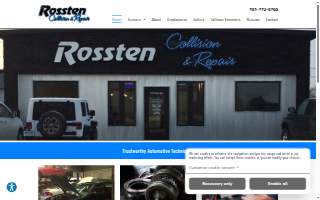 Rossten Collision & Repair website