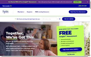 Sylvan Learning of Grand Forks website