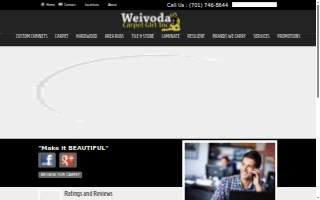 Weivoda Carpet Girl Inc website