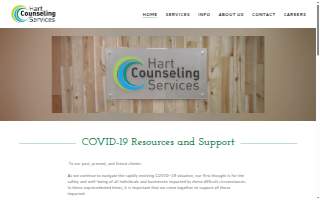 Hart Counseling Services website
