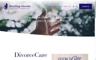 Healing Hands Christian Counseling, PLLC website