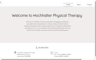 Hochhalter Physical Therapy website