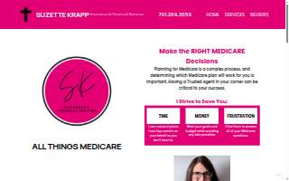 Suzette Krapp Insurance & Financial Services website