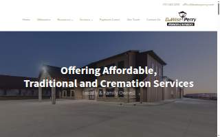 DaWise-Perry Funeral Services and Mandan Crematory website