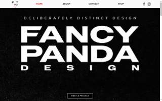 Fancy Panda Design website