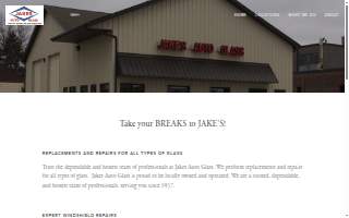 Jakes Auto Glass of Mandan website