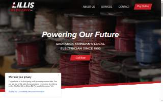 Lillis Electric Inc website