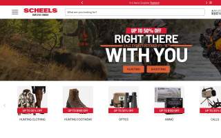 Scheels website
