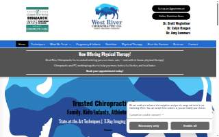 West River Chiropractic Co website